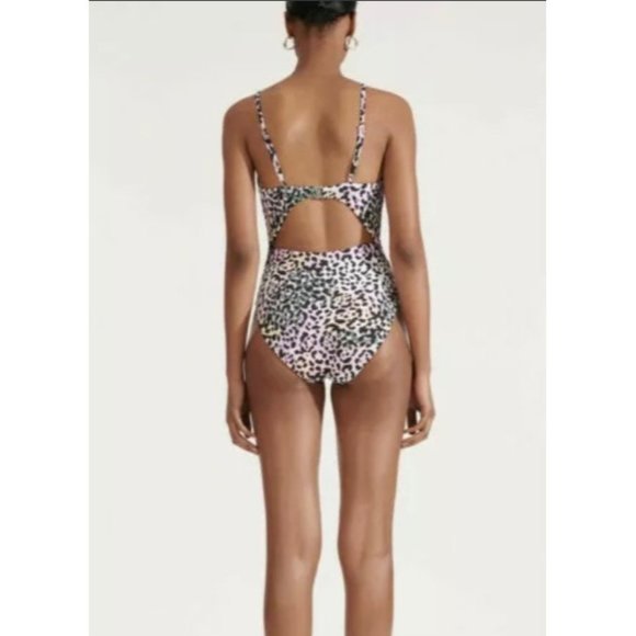 Veronica Beard Aniston Cutout One Piece Swimsuit - EUC - Size Large - Picture 2 of 13